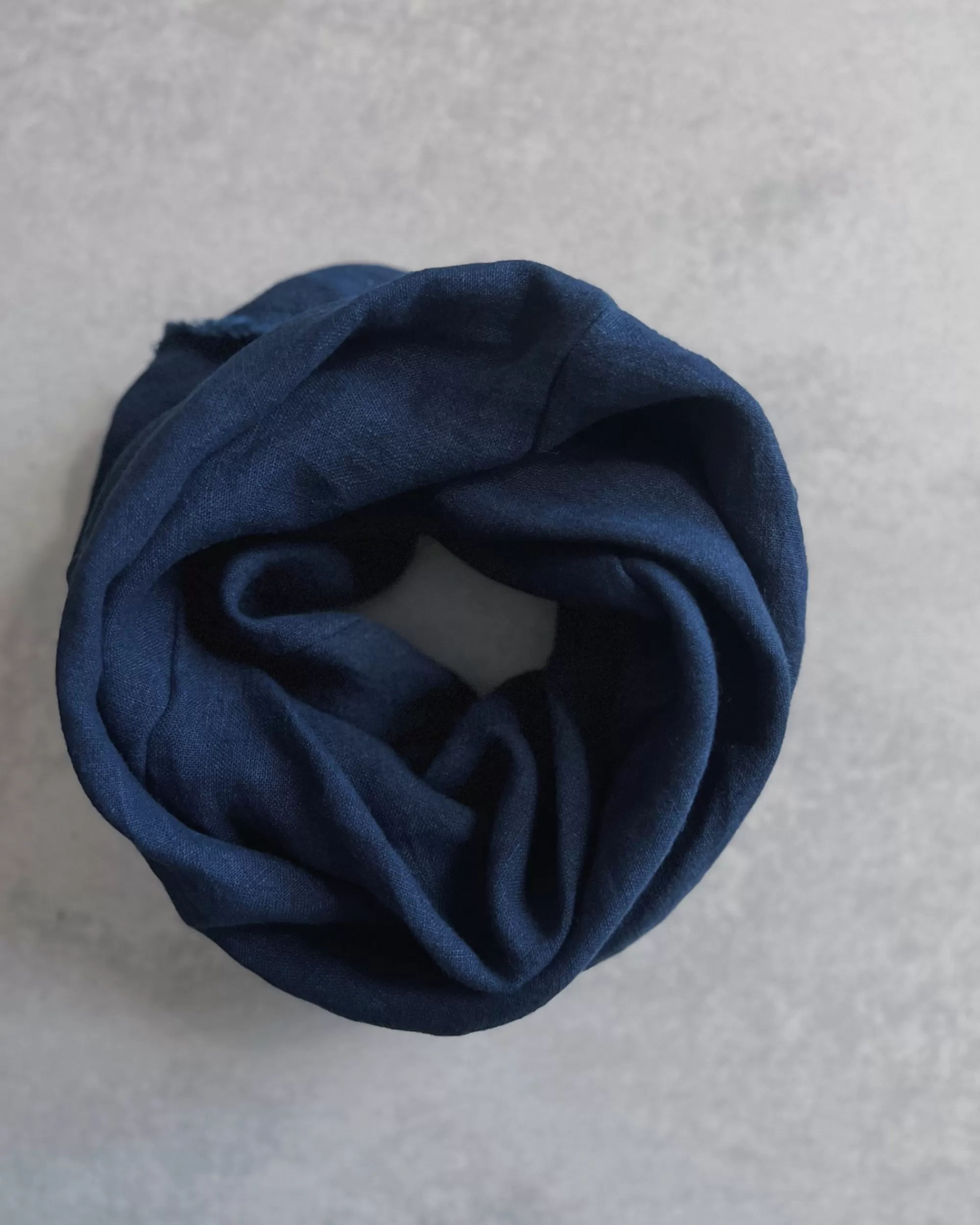 Outlet the maker M' For : Indigo Cotton Origin Loop Scarf