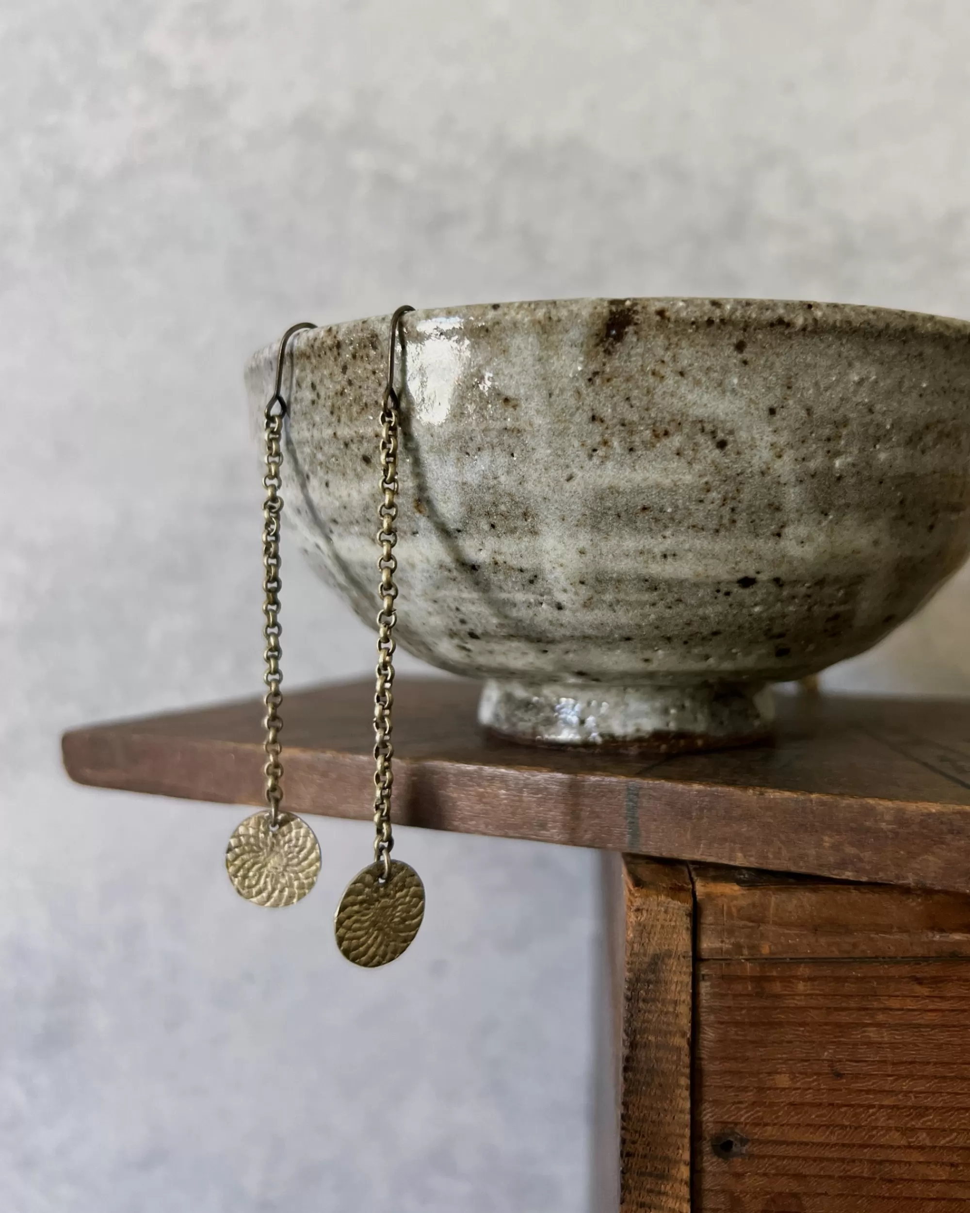Flash Sale modern marcel : Vintage Chrysanthemum Earrings