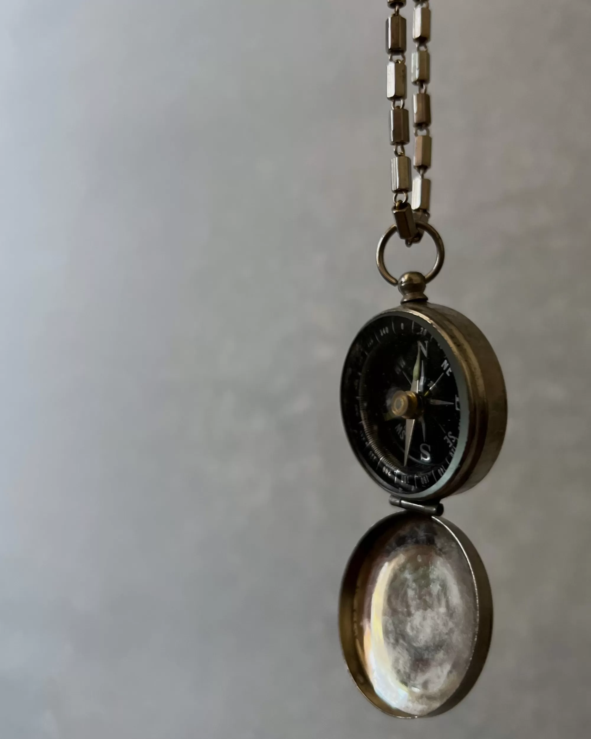 Clearance modern marcel : Vintage Compass Necklace
