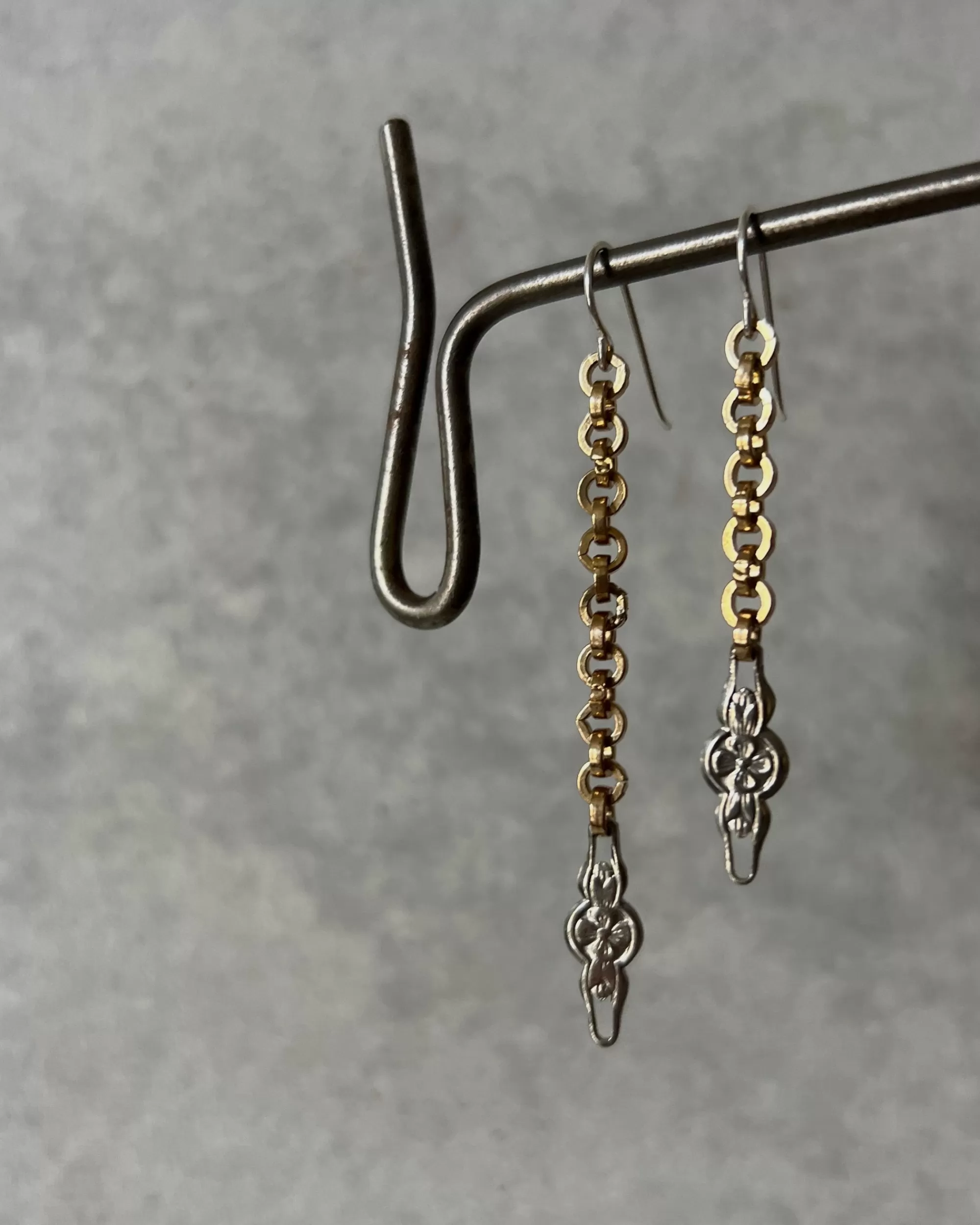 Discount modern marcel : Vintage Deco Drop Earrings