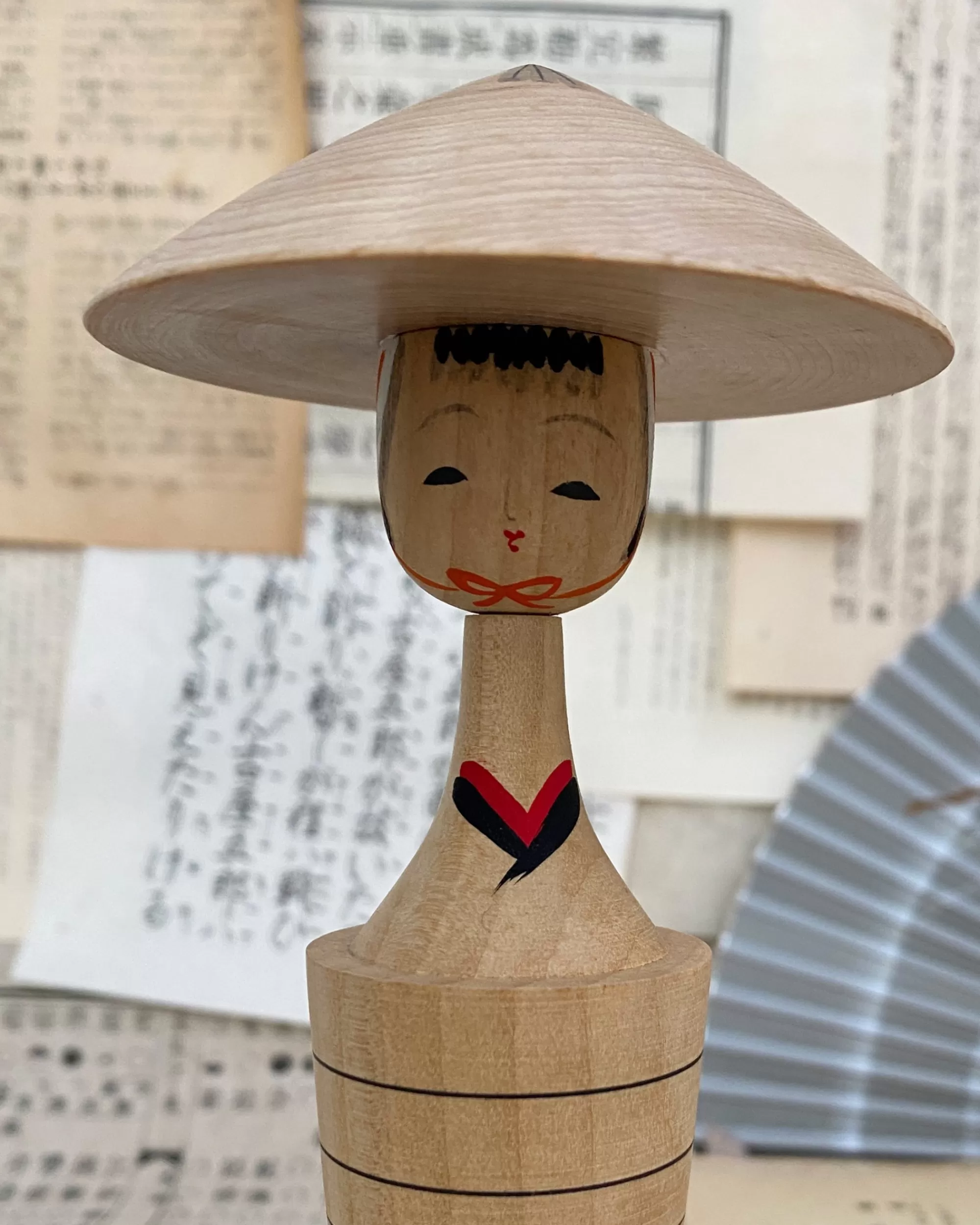 Clearance the maker Vintage Japanese Boxed Kokeshi