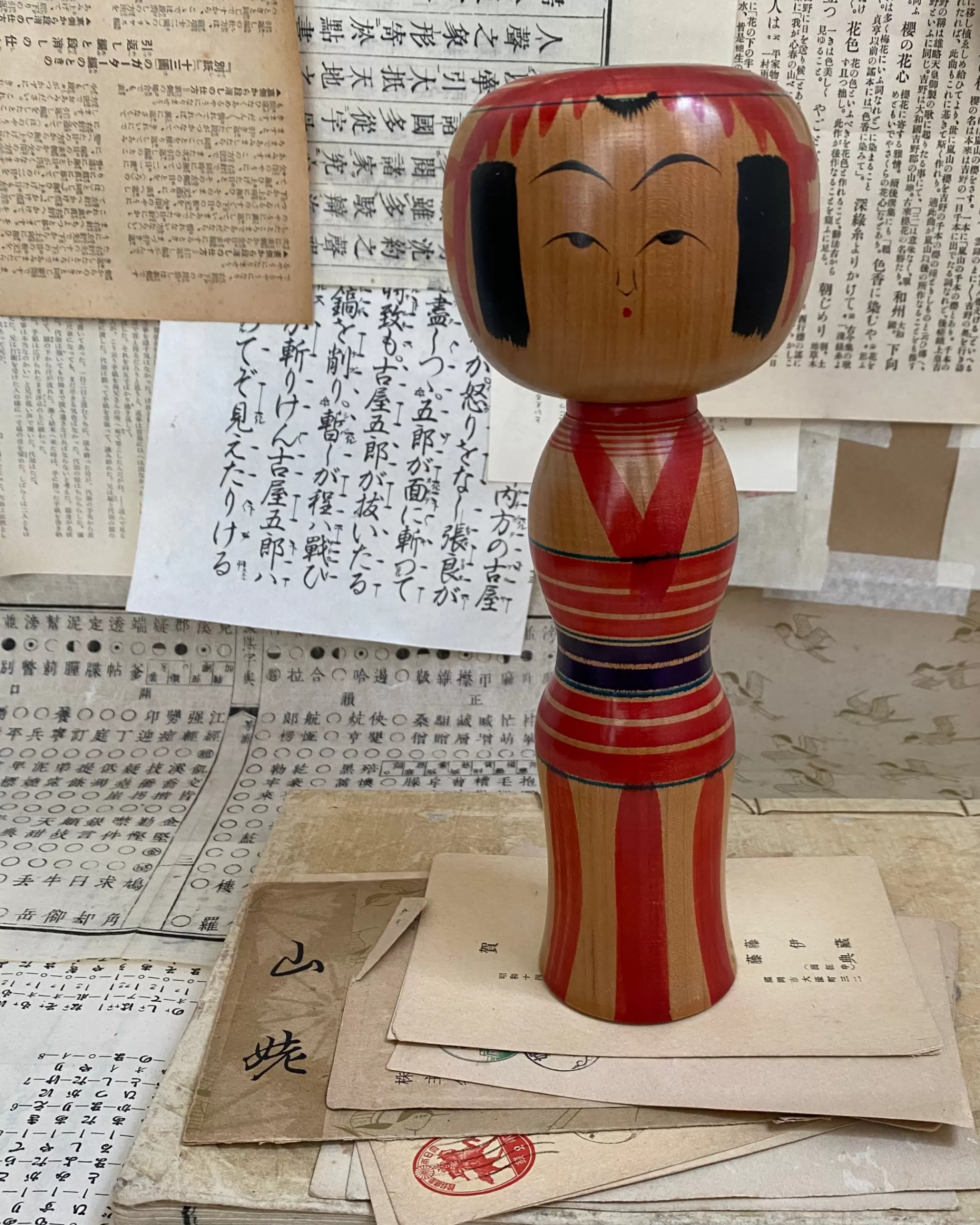 Best Sale the maker Vintage Japanese Boxed Kokeshi