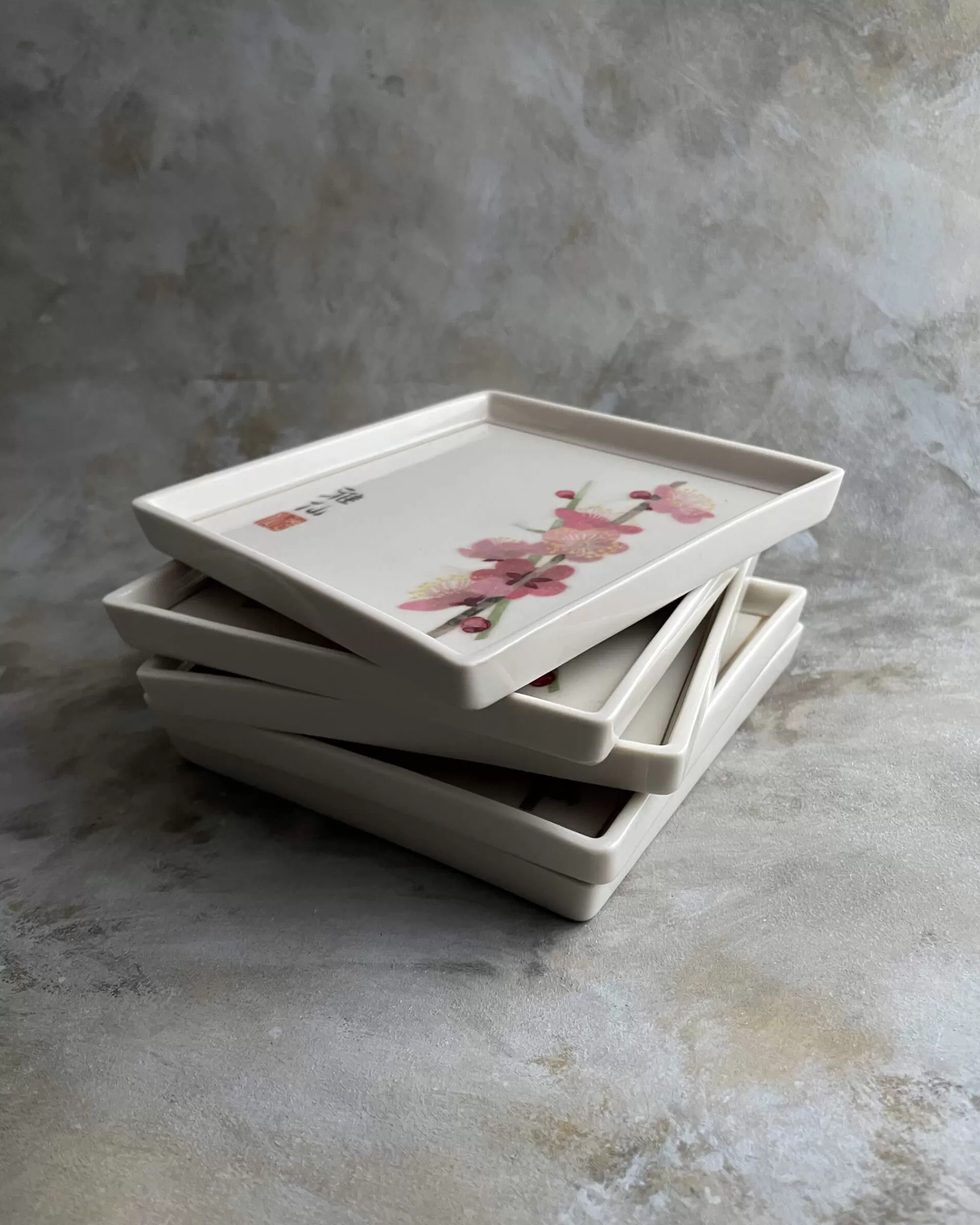 Clearance the maker Vintage Japanese Ceramic Plate