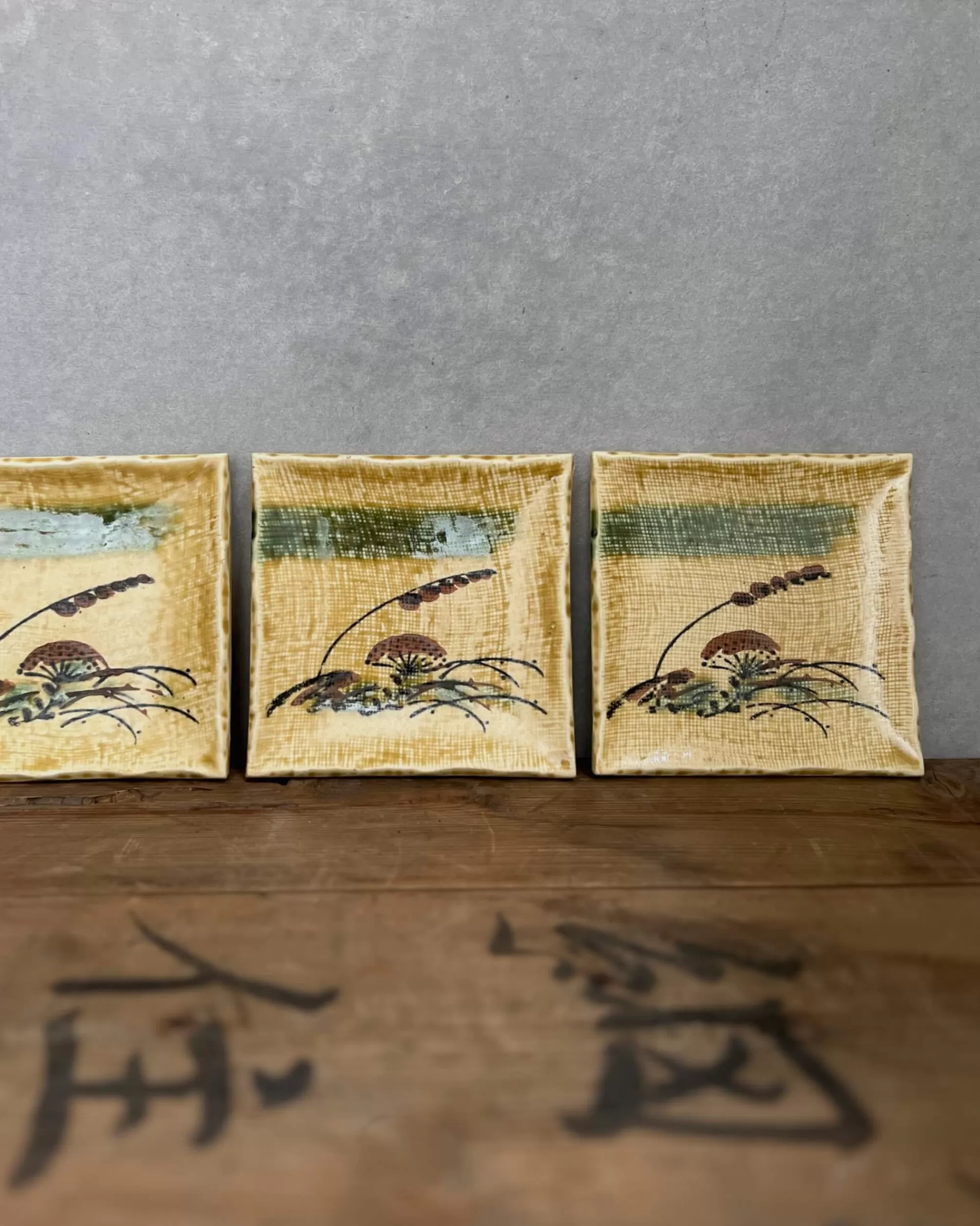 Sale the maker Vintage Japanese Ceramic Plate