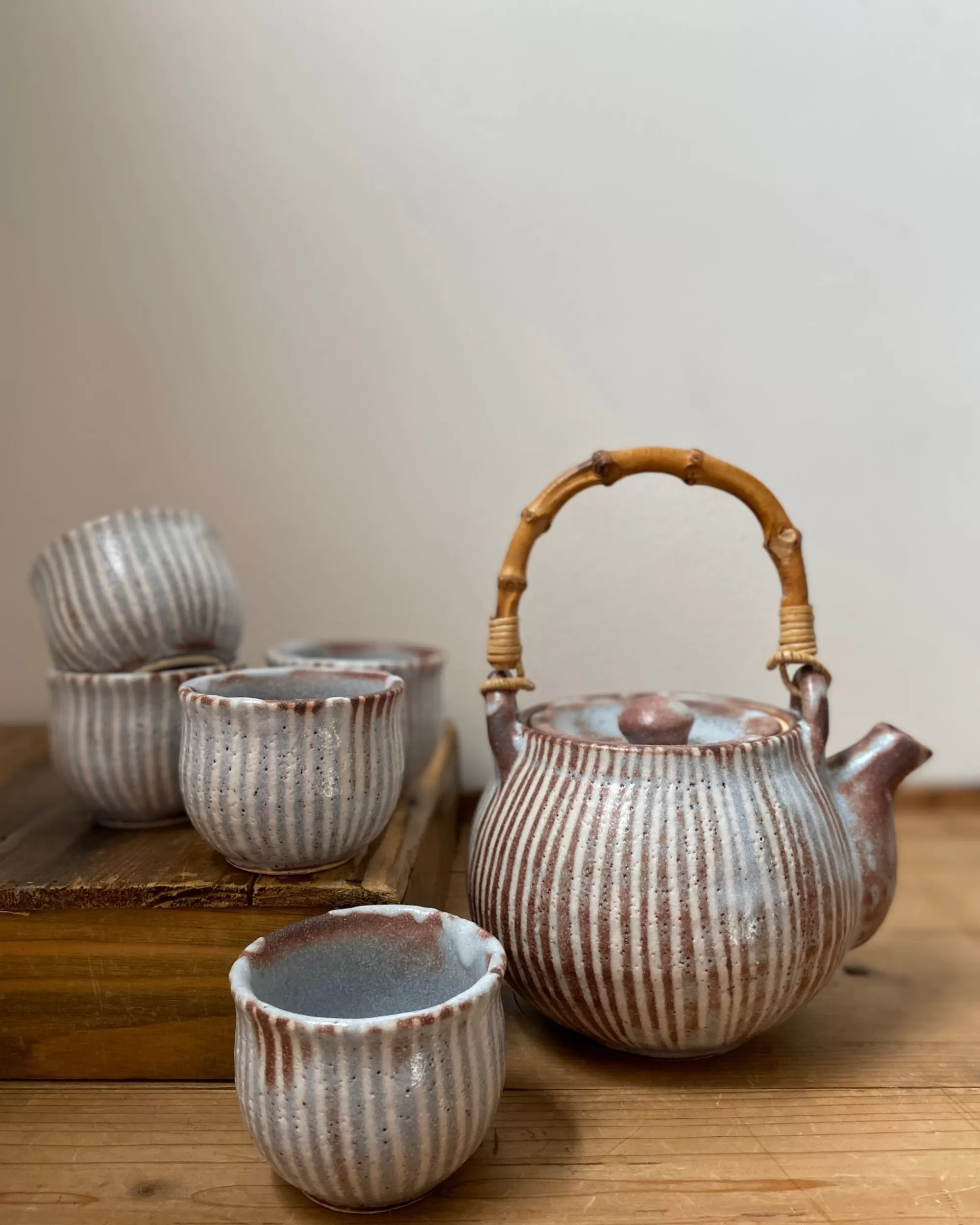 Clearance the maker Vintage Japanese Ceramic Tea Set