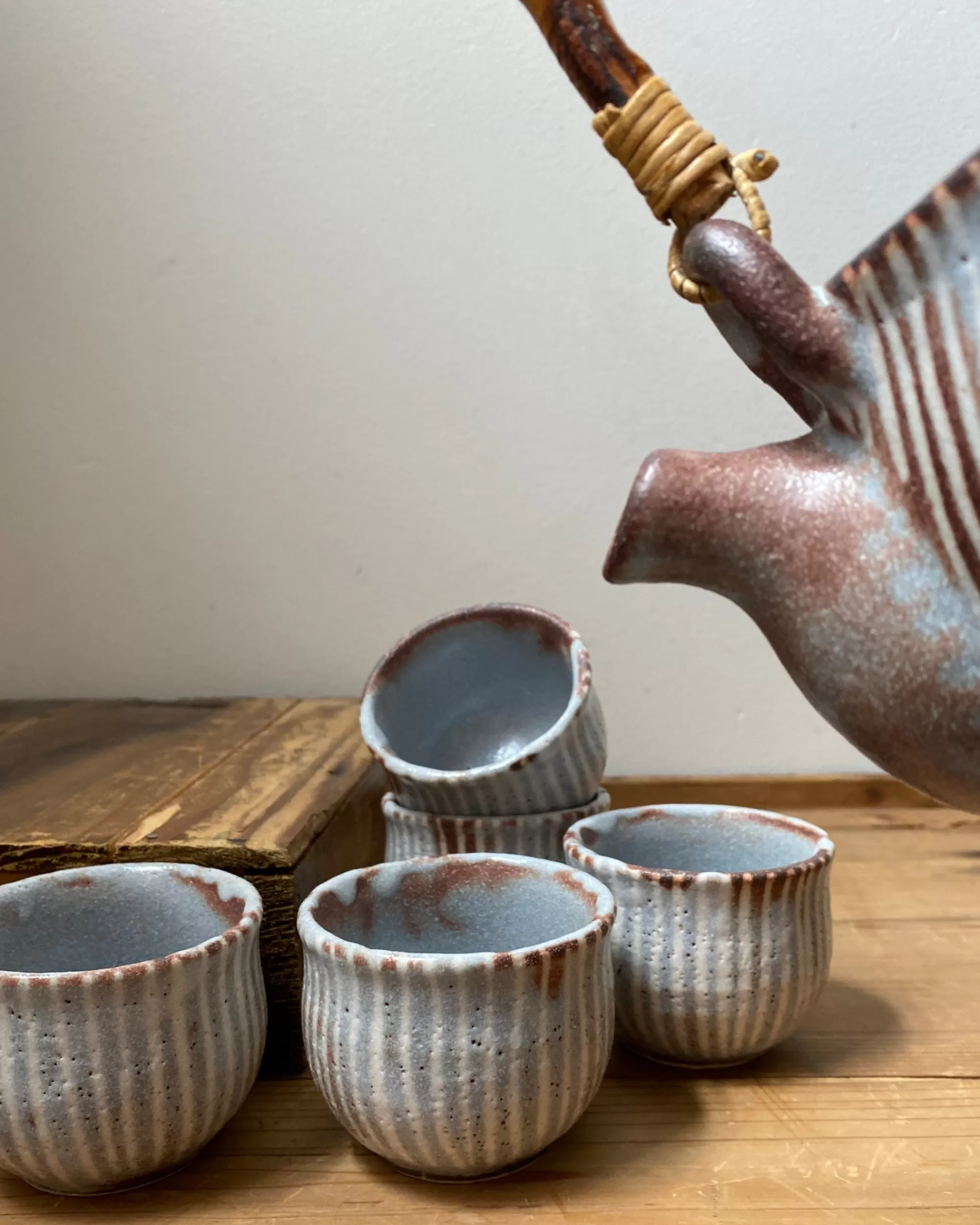 Clearance the maker Vintage Japanese Ceramic Tea Set