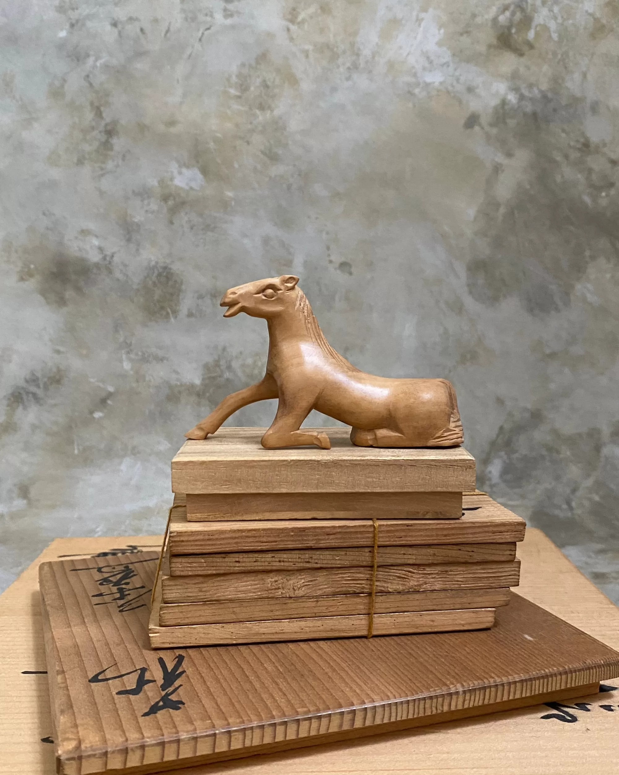 Sale the maker Vintage Japanese Horse Statuettes