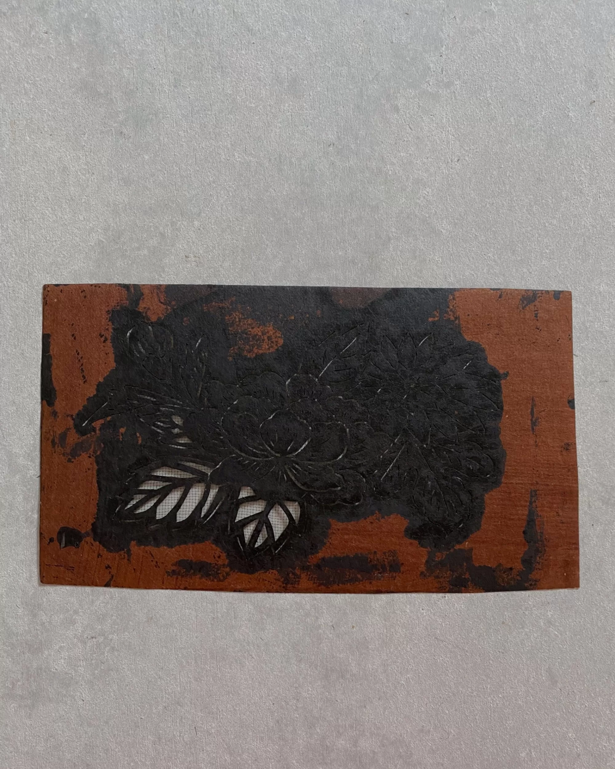 Discount the maker Vintage Japanese Katagami Stencil