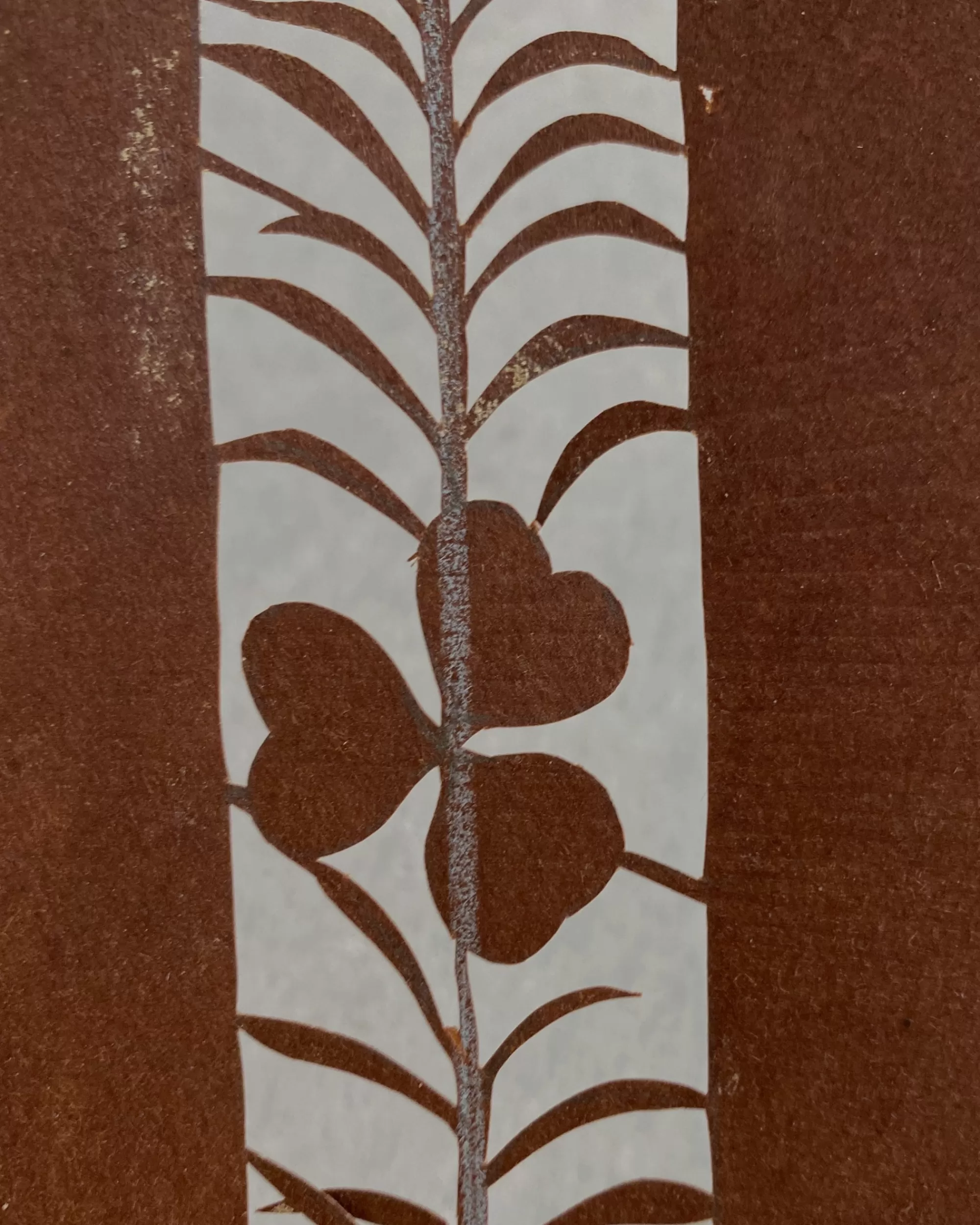 Hot the maker Vintage Japanese Katagami Stencil