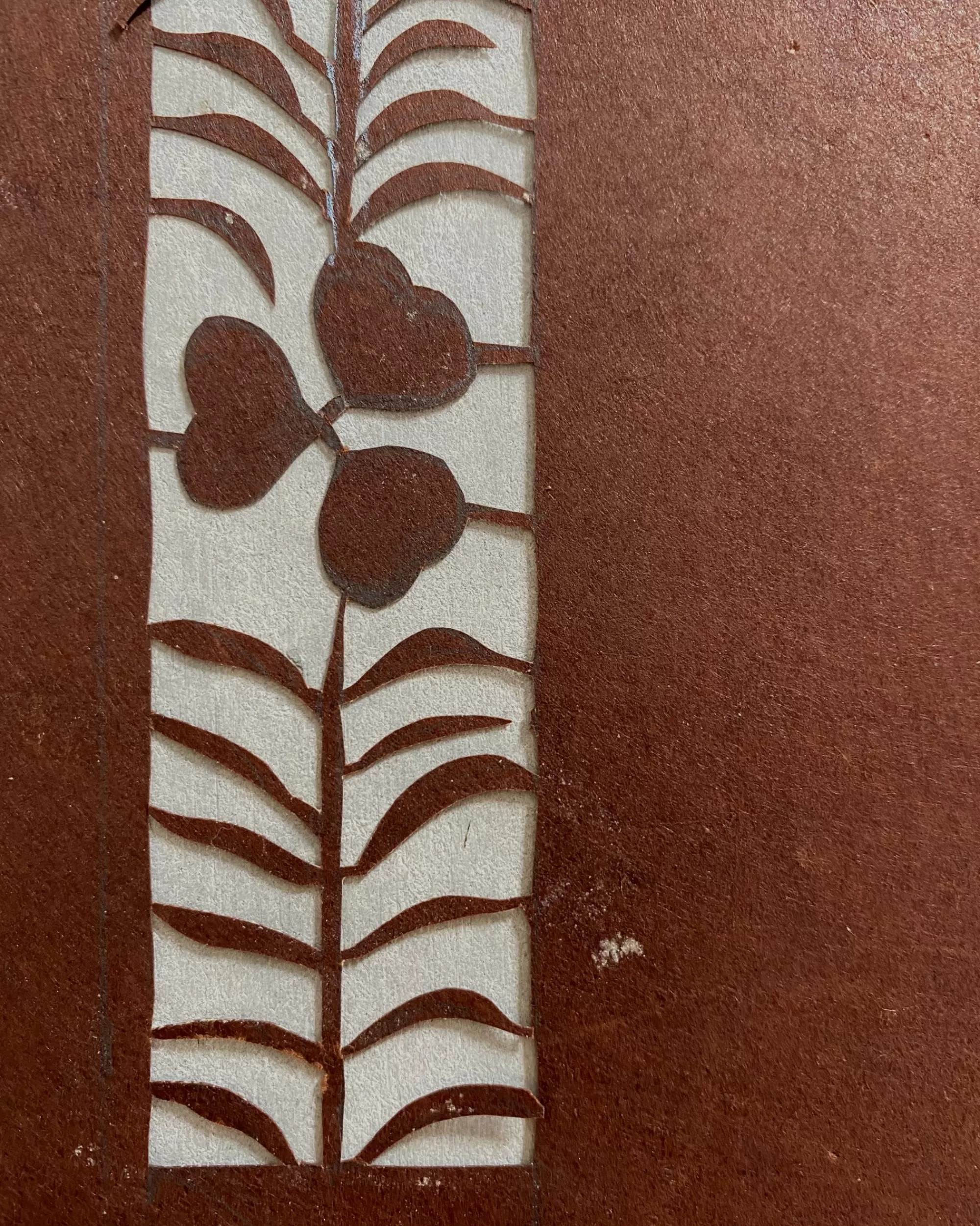Online the maker Vintage Japanese Katagami Stencil