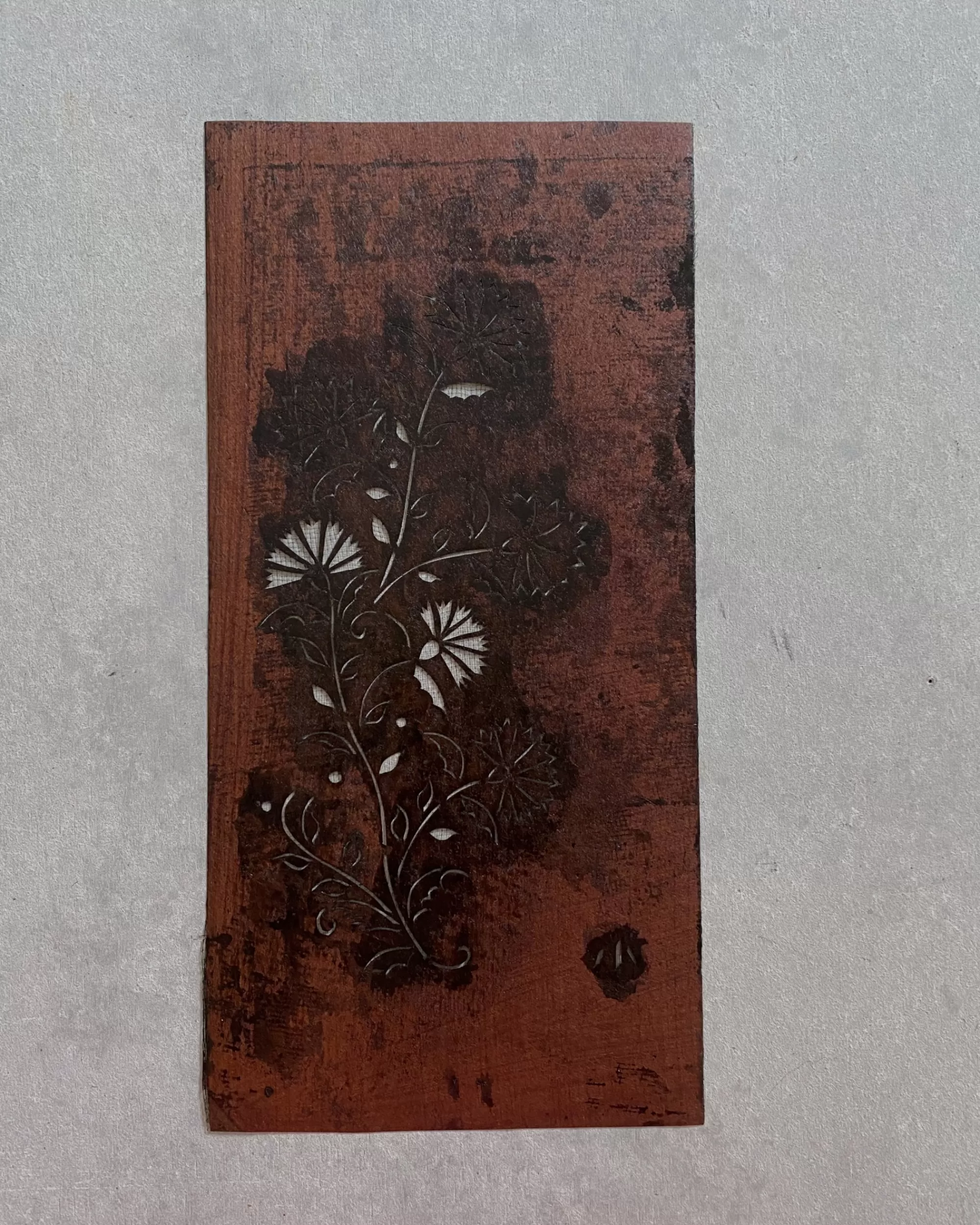 Cheap the maker Vintage Japanese Katagami Stencil