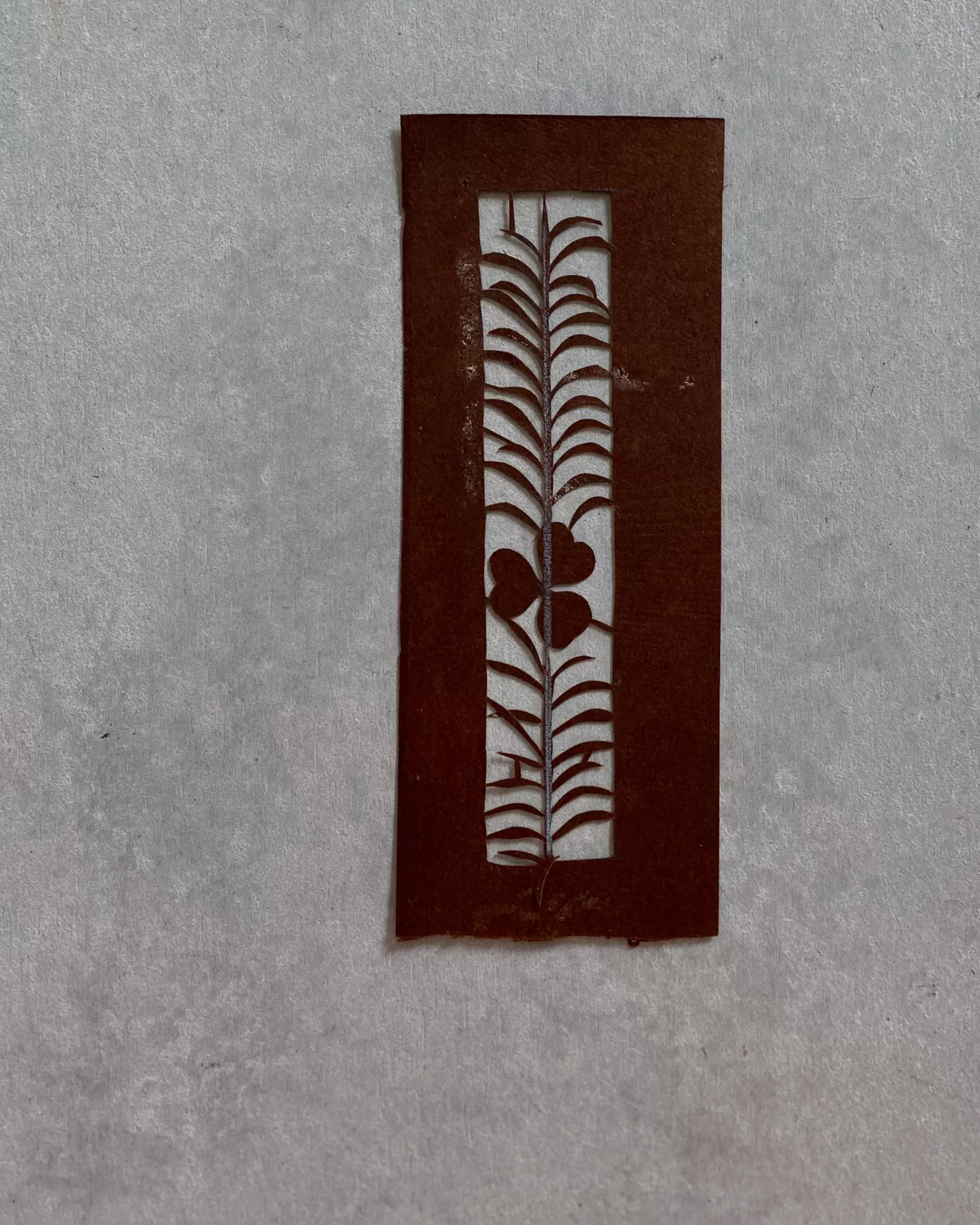 Hot the maker Vintage Japanese Katagami Stencil