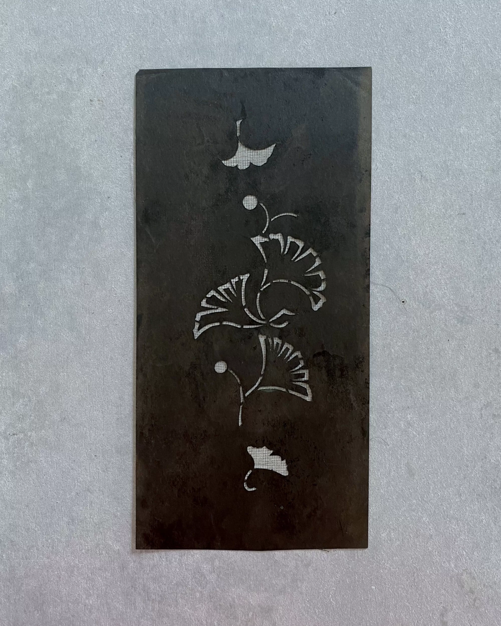 Sale the maker Vintage Japanese Katagami Stencil