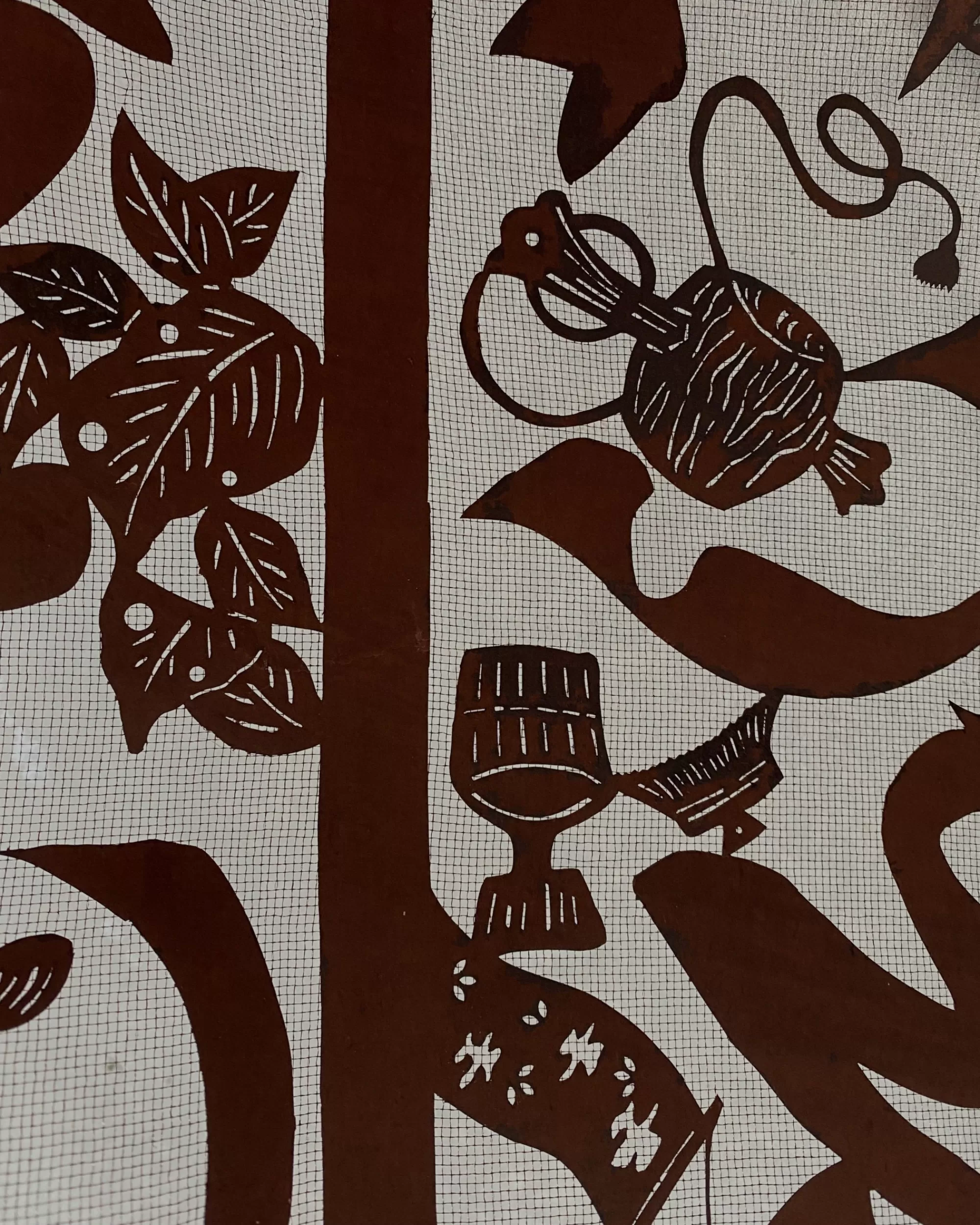 Store the maker Vintage Japanese Katagami Stencil