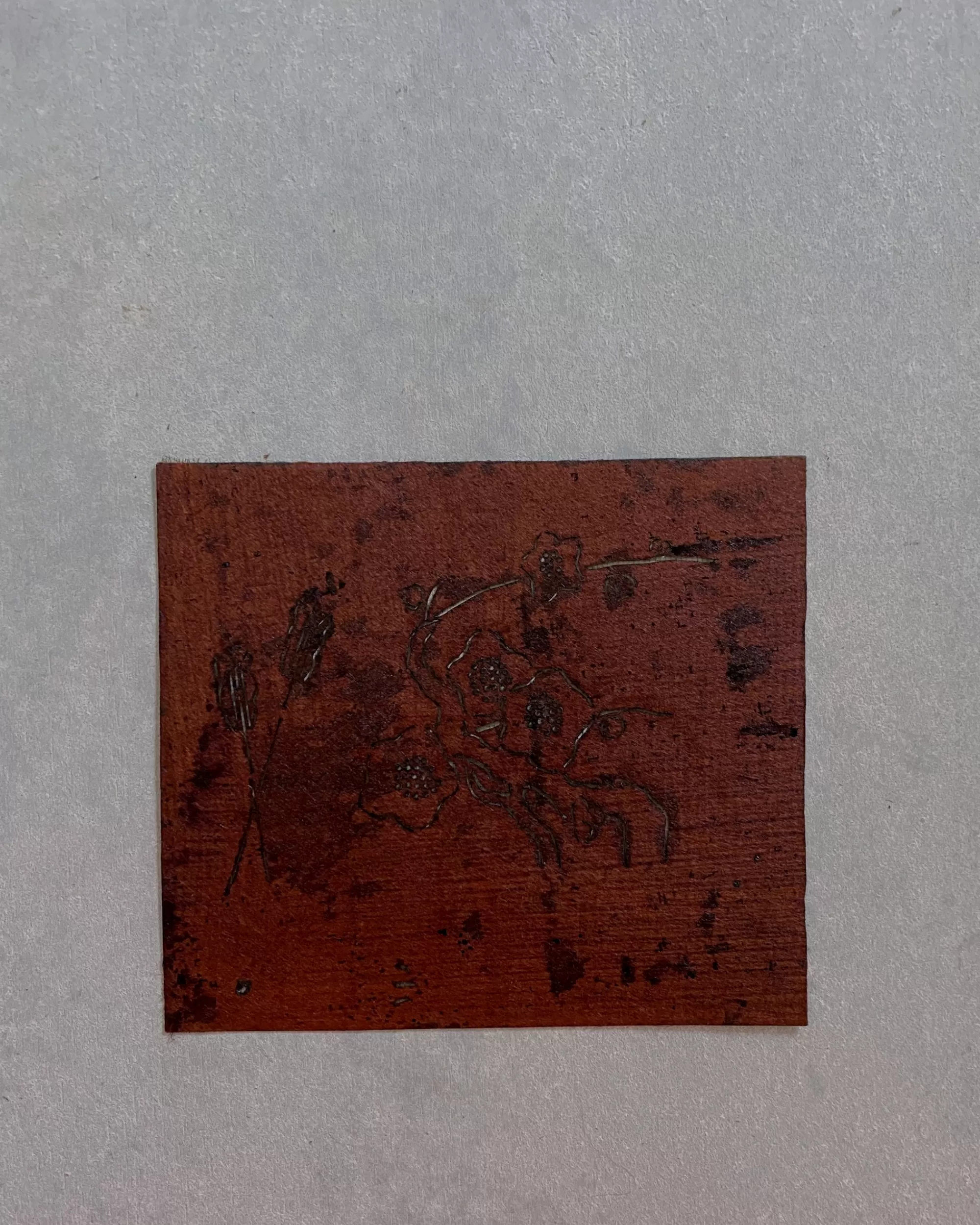 Clearance the maker Vintage Japanese Katagami Stencil