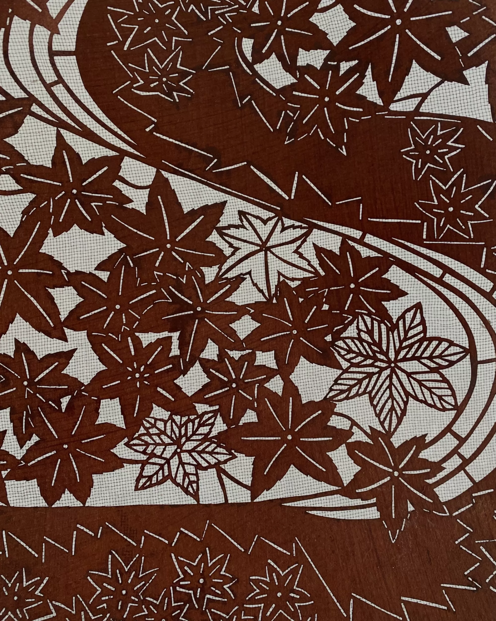 Best Sale the maker Vintage Japanese Katagami Stencil