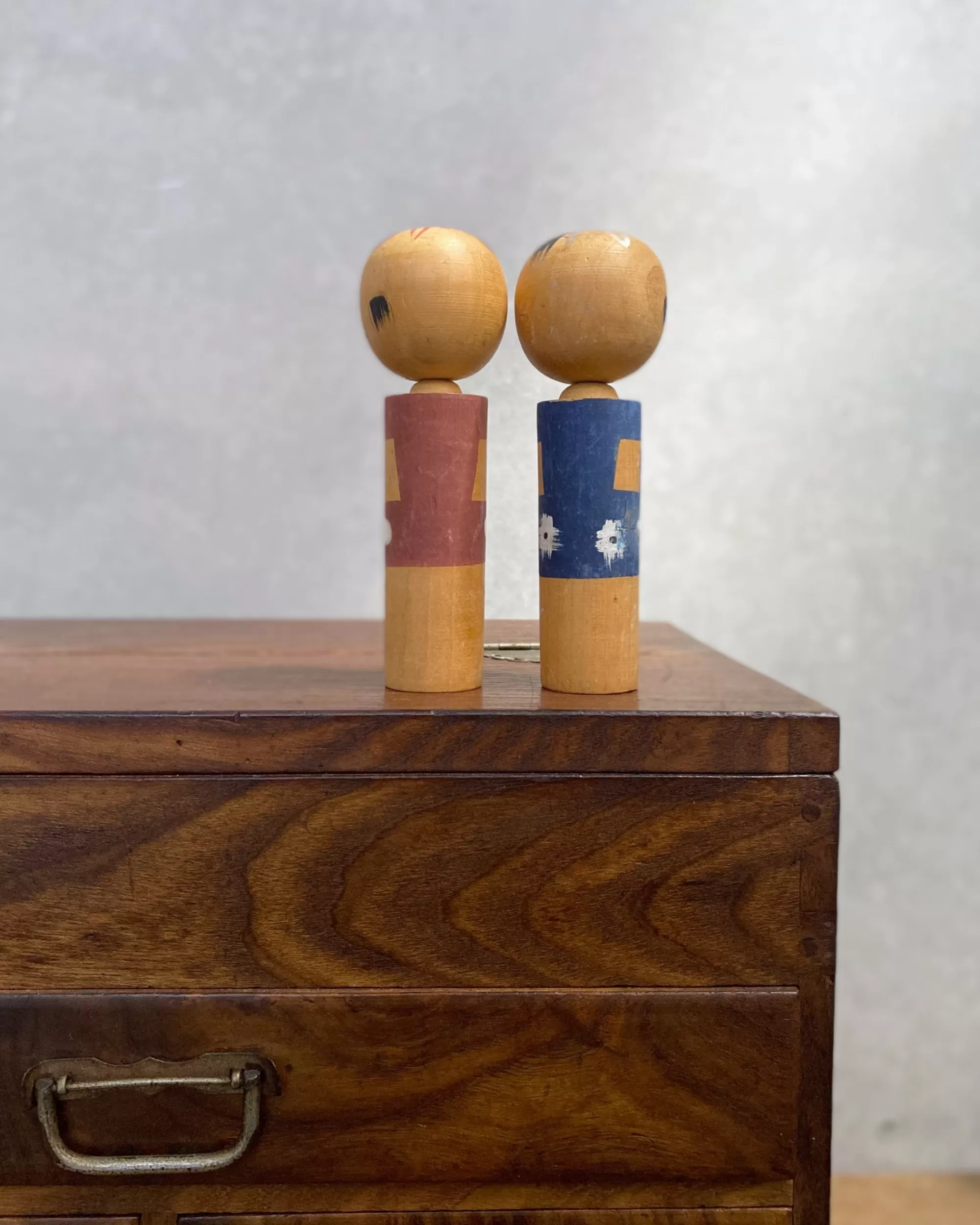 Flash Sale the maker Vintage Japanese Kokeshi Duo