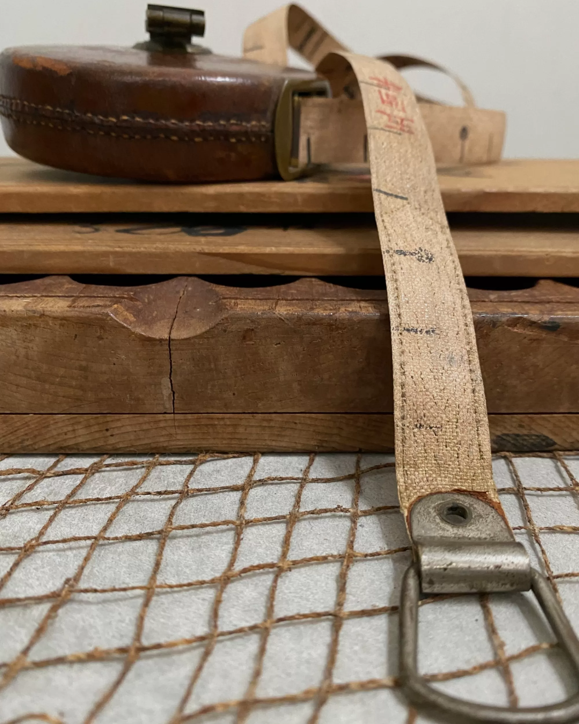 Cheap the maker Vintage Japanese Leather Tape Measure
