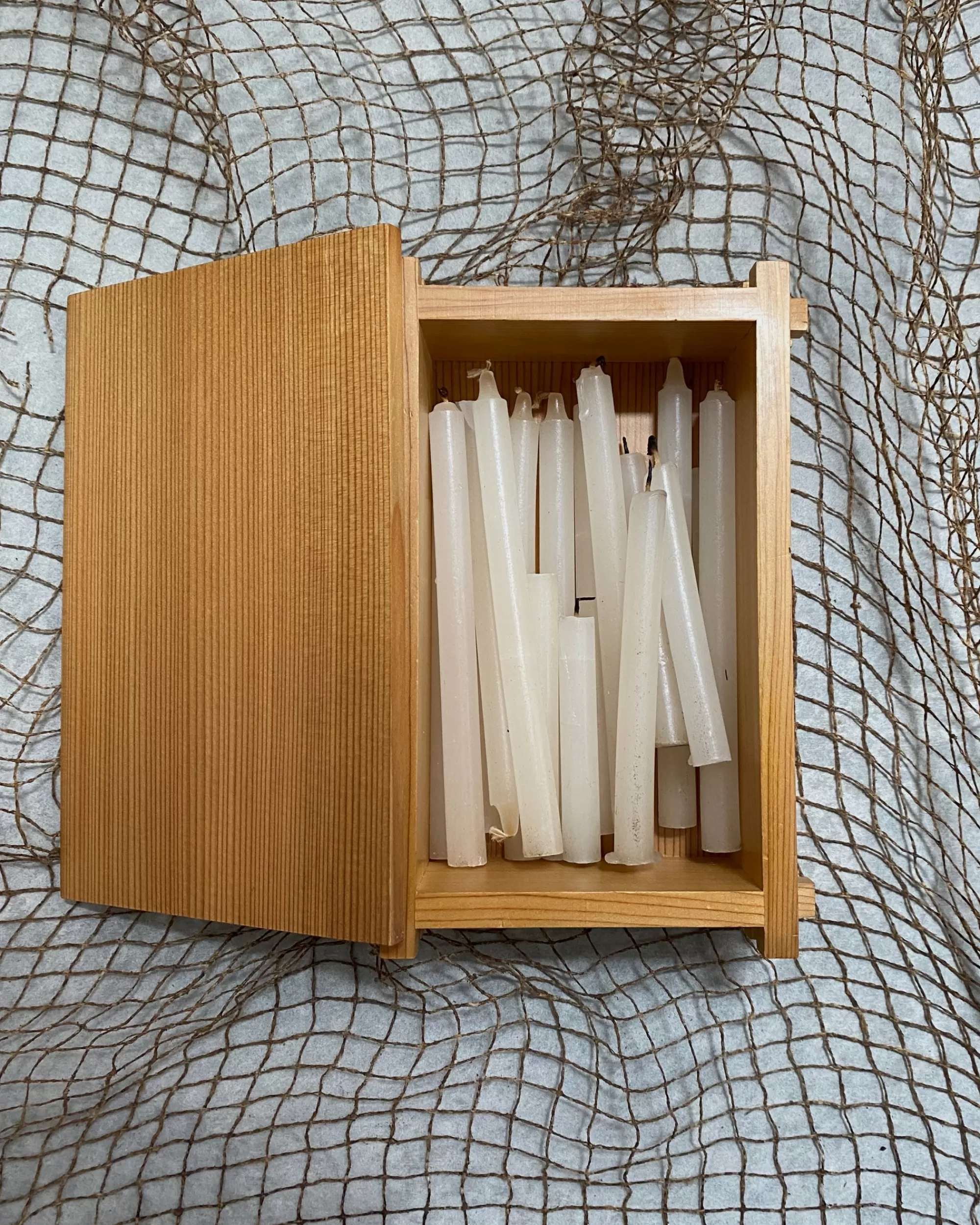 Outlet the maker Vintage Japanese Timber Box