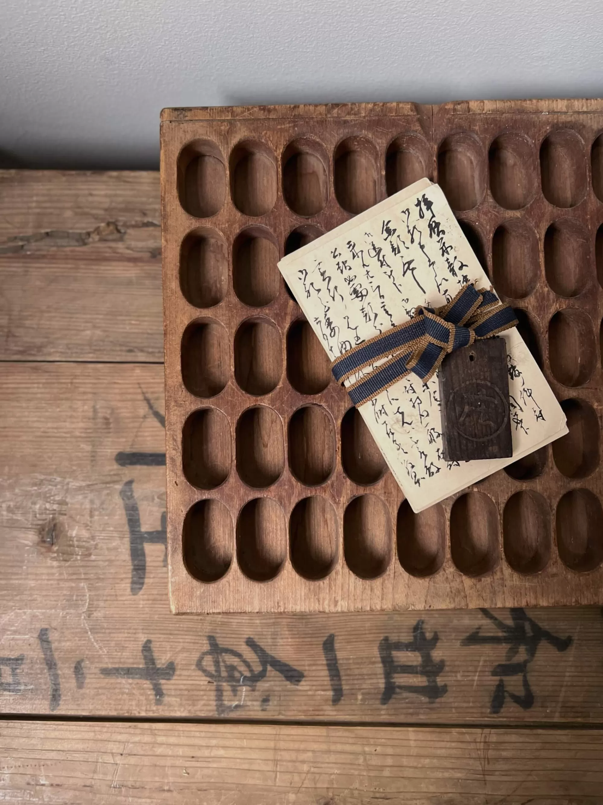 Outlet the maker Vintage Japanese Wooden Tags
