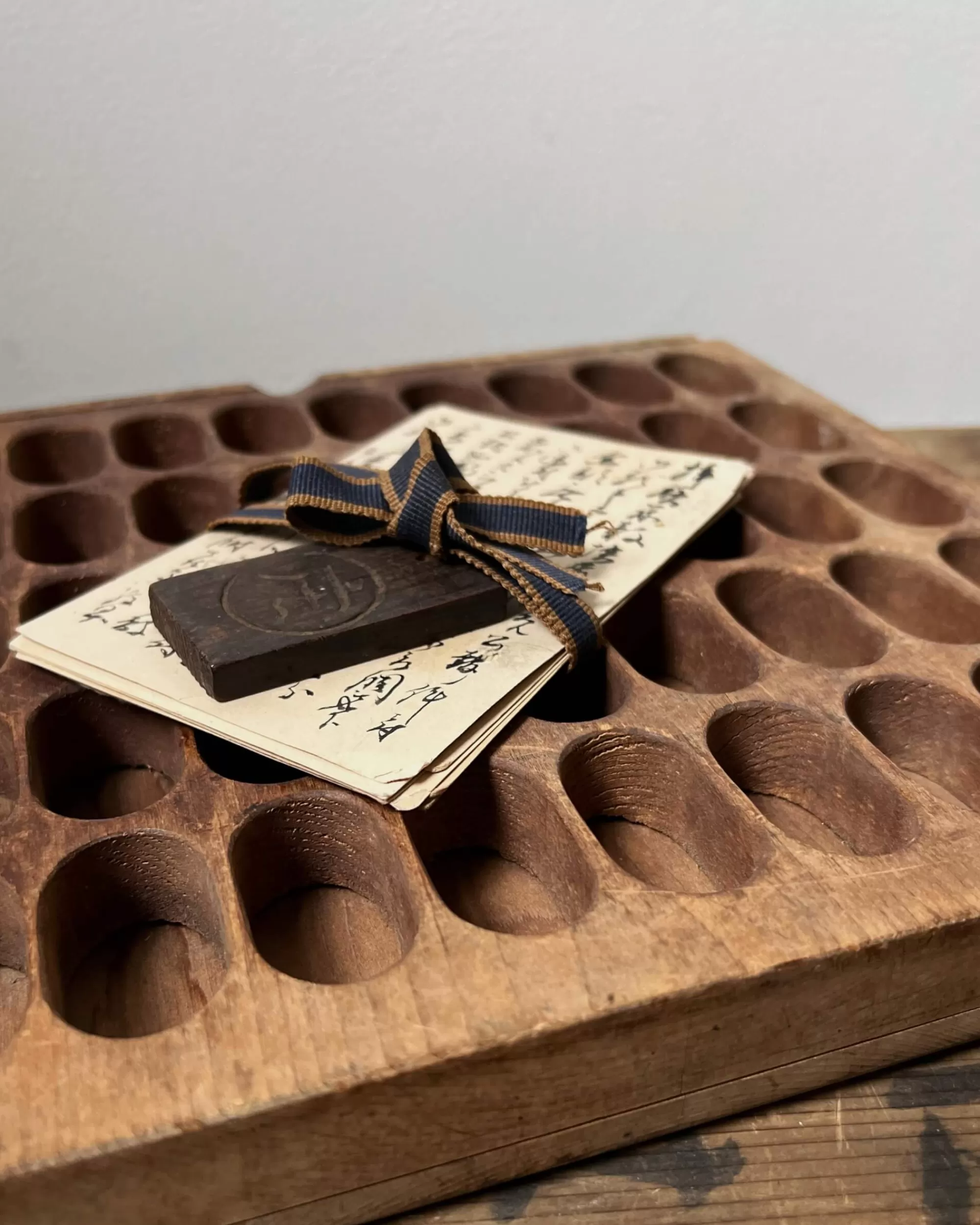 Outlet the maker Vintage Japanese Wooden Tags